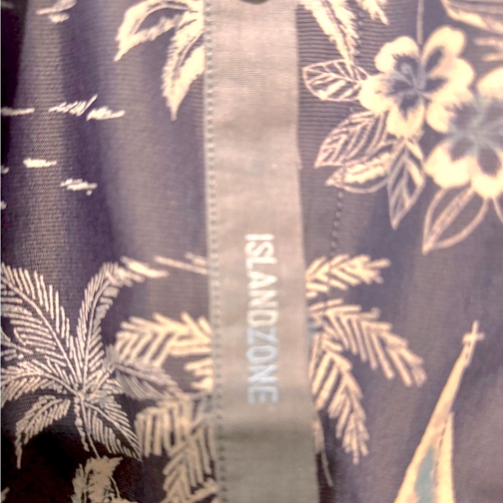 Tommy Bahama Men's Coconut Point Midnight Sails IslandZone® Shirt 3XLB - EUC - Picture 9 of 11